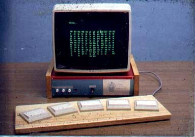 The La Trobe Talking Communicator with monitor and 5-keyboard